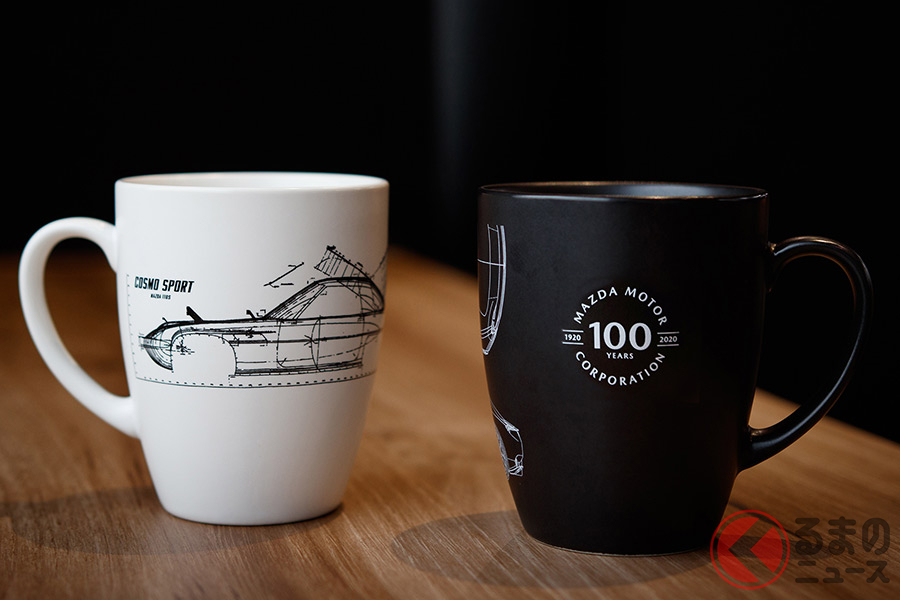マツダコレクションでラインナップされるマグカップ