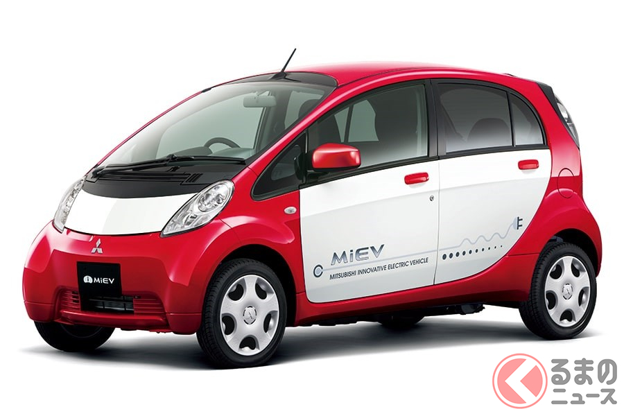 スペックはそのままに登録車に格上げされた「i-MiEV」