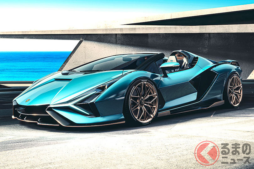 ランボルギーニの歴代オープンデルで最速となる「シアン・ロードスター」は、19台限定モデルですでに完売済み