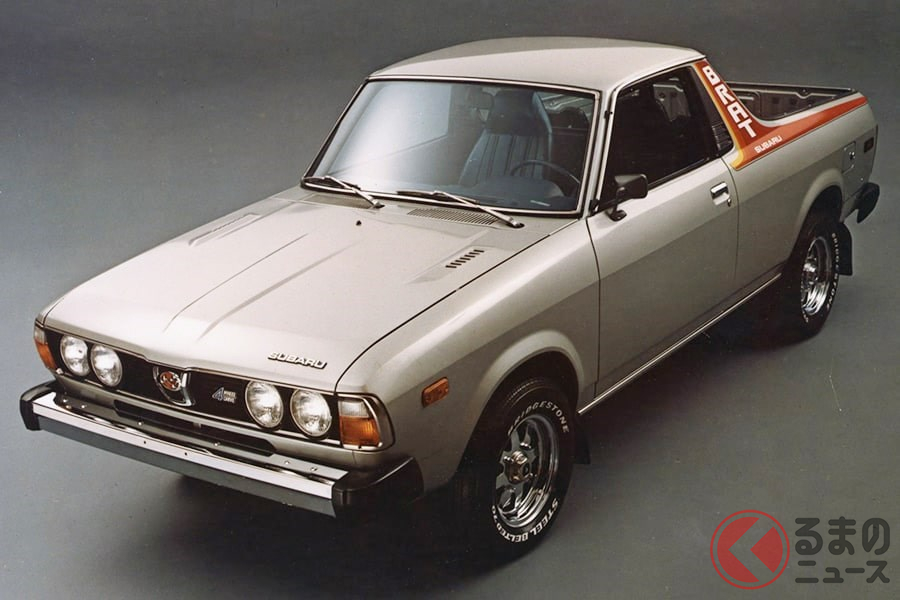 スタイリッシュかつ悪路走破性の高さから人気となった「ブラット」