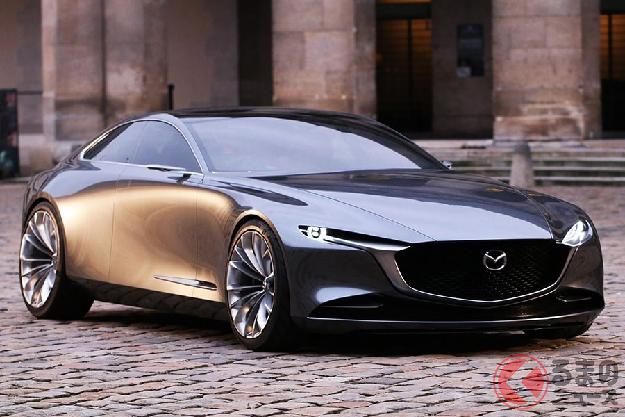 「魂動デザイン」を深化させた美しいフォルムが特徴の「ビジョンクーペ」