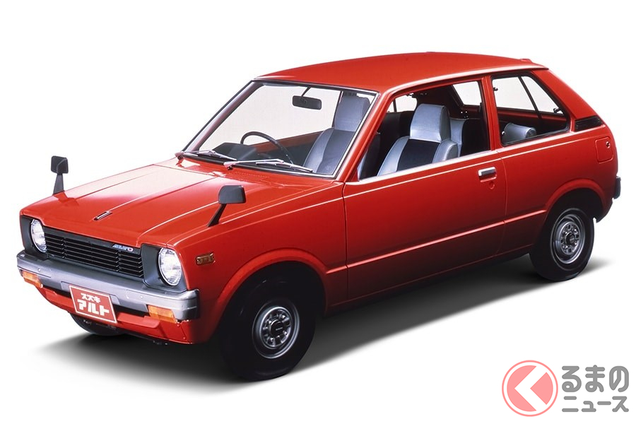 47万円という衝撃的な価格を引っさげてデビューした初代「アルト」