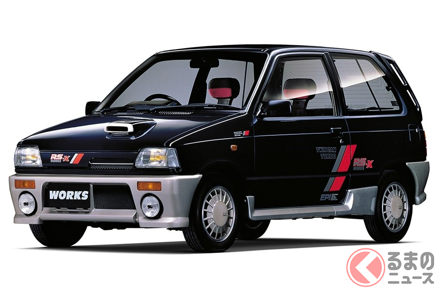 550ccながらも64馬力を誇った高性能モデルの先駆者、初代「アルトワークス」