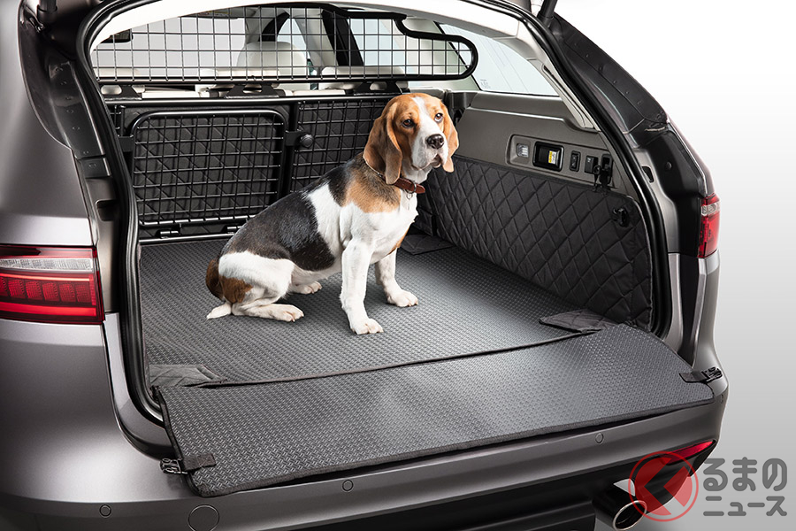 ペット用の純正アクセサリー(ソフトなキルティング生地でペットに優しいライナー)を装備