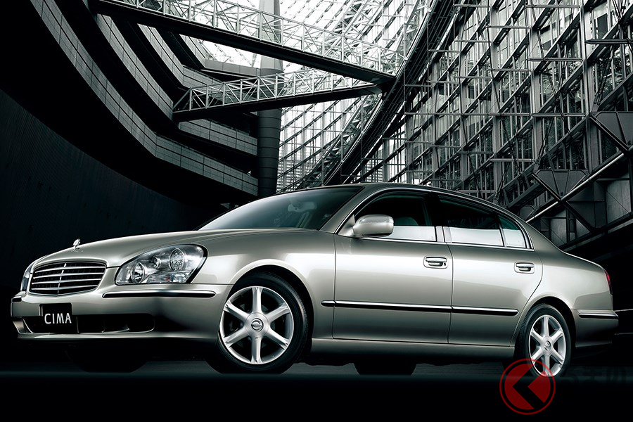 シリーズ最後の大排気量NAエンジンを搭載した「シーマ」