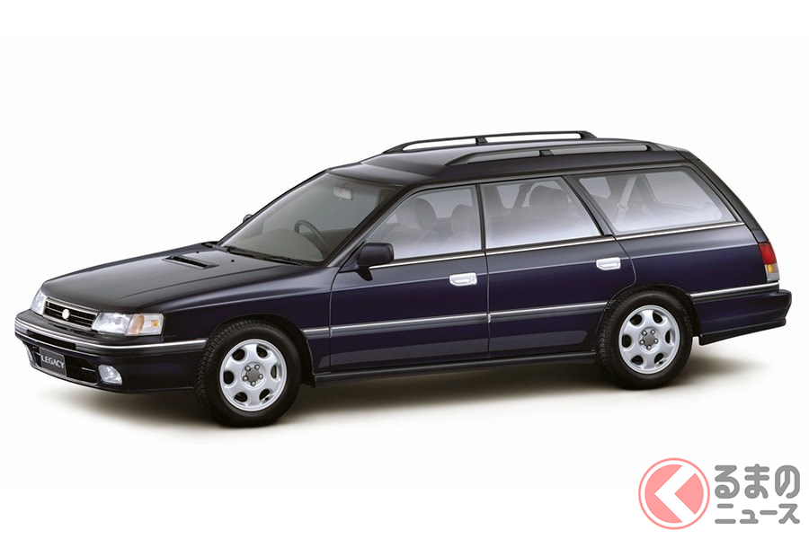 ステーションワゴンブームの火付け役となった「レガシィ ツーリングワゴン」