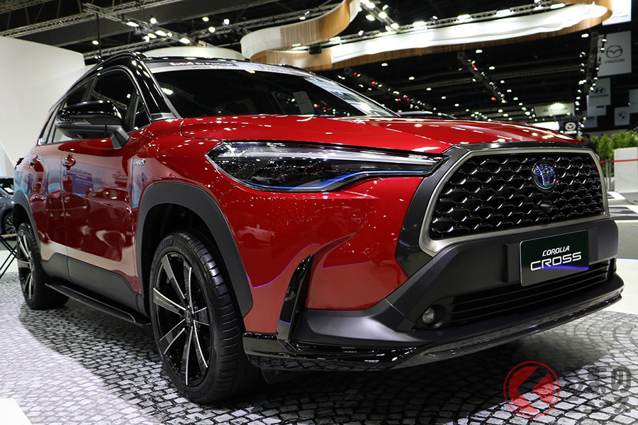 近い将来日本で発売される予定のカローラクロス