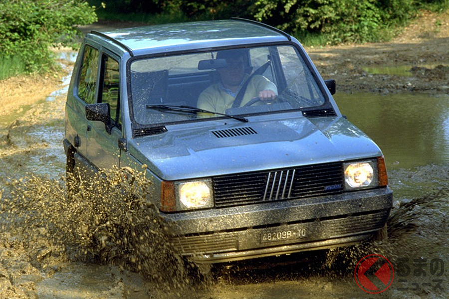 庶民のクルマながら本格的な悪路走破性を持っていた「パンダ4×4」