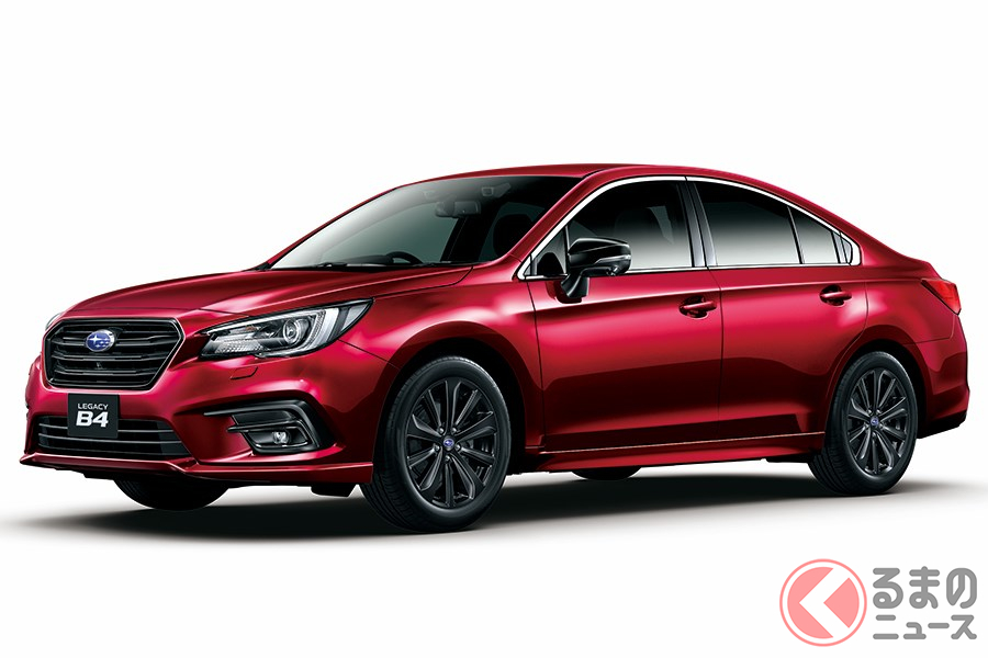一時代を築いた名車「レガシィB4」も消えてしまう