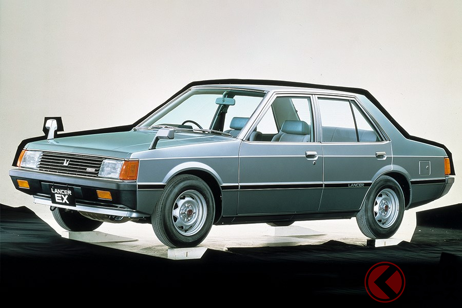 スポーティなグレードでもエンジンは今ひとつだった「ランサーEX」