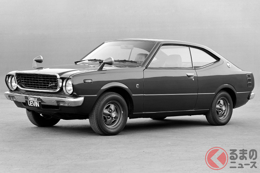 偉大な初代を超えられなかった2代目「カローラレビン」(画像は前期型)