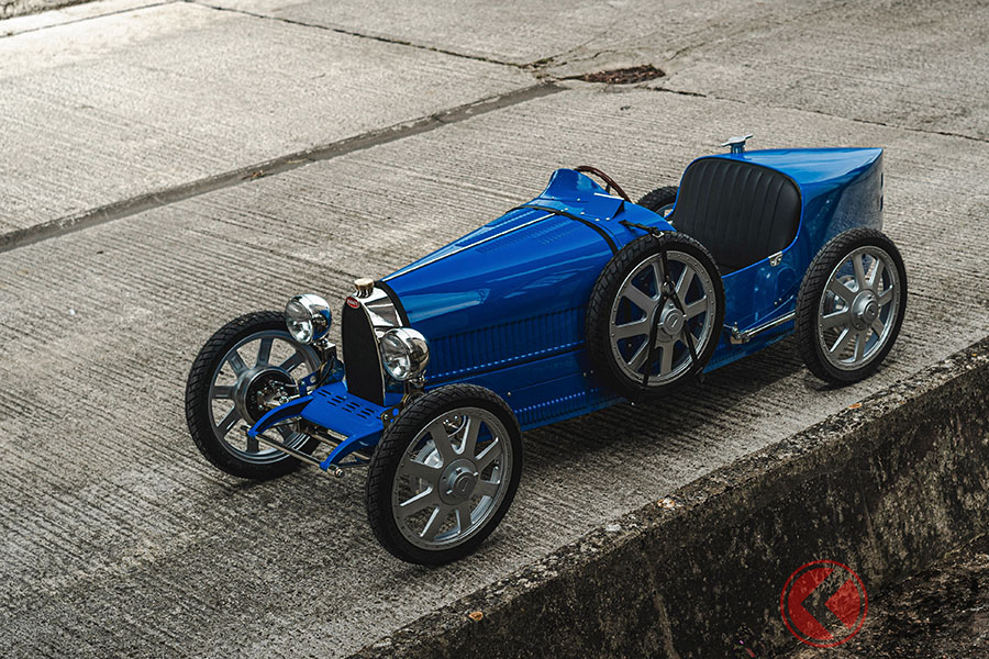 ブガッティ「ベイビーII」は、「タイプ35」がモチーフとなっている