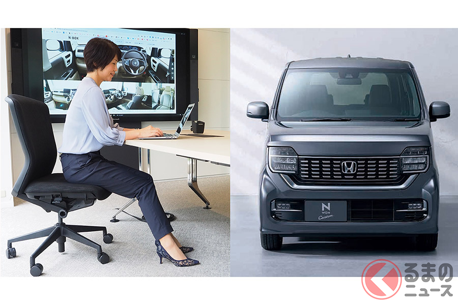 ホンダ「N-BOX」「N-WGN」と「アレルクリーンプラス」生地を使ったオフィスチェア