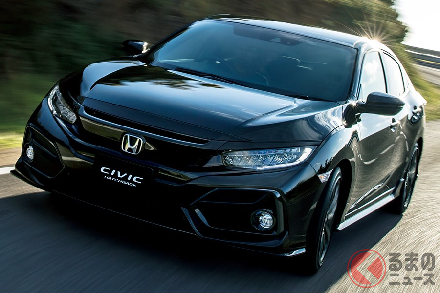公道ではパワー的にもちょうど良い「シビック ハッチバック」
