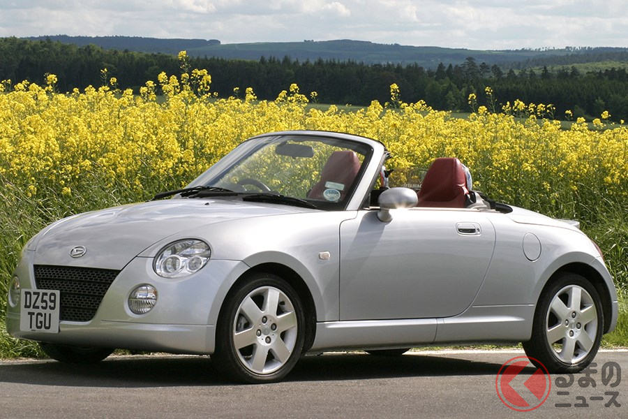 1.3リッターエンジンを搭載した欧州仕様の「コペン」