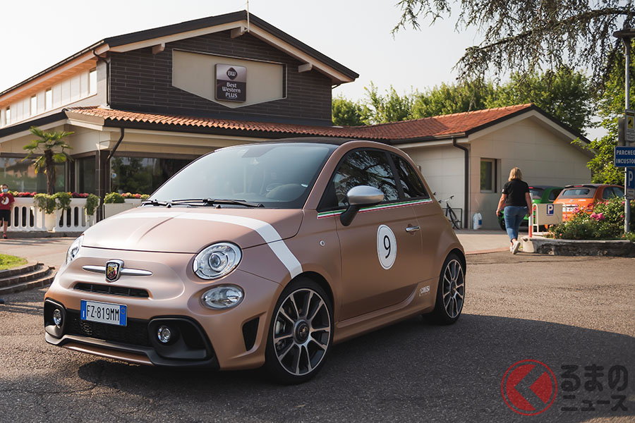 運転したのは、ゼッケン9番、サテン・キャラメル・ルスター!