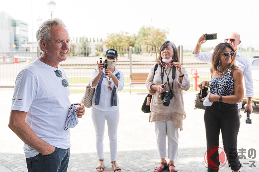 伝説の人、オラチオ・パガーニが!