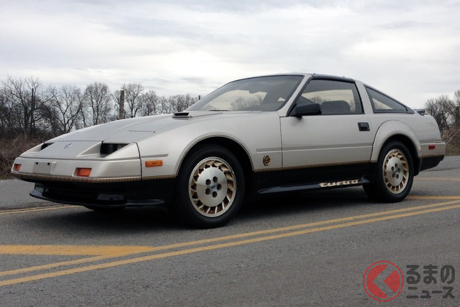 オーバーフェンダーが装着された北米仕様の「300ZX」