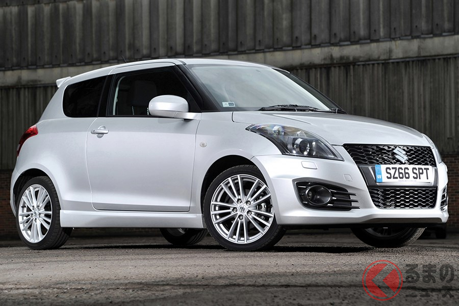 欧州では3ドアボディが設定されていた「スイフトスポーツ」