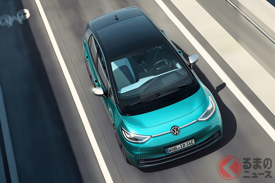 欧州では2020年6月に納車が開始されたVWのフルEV「ID.3」