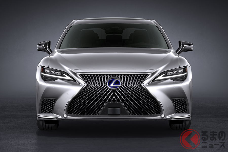 レクサス改良新型「LS」のエクステリア