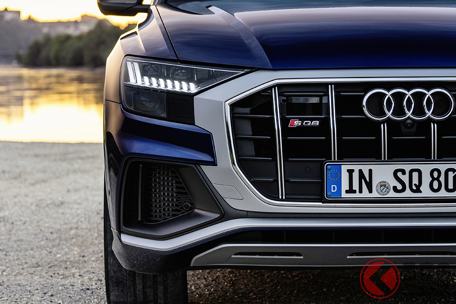 新開発の4.0TFSIが搭載されたアウディのスポーツSUV「SQ8」