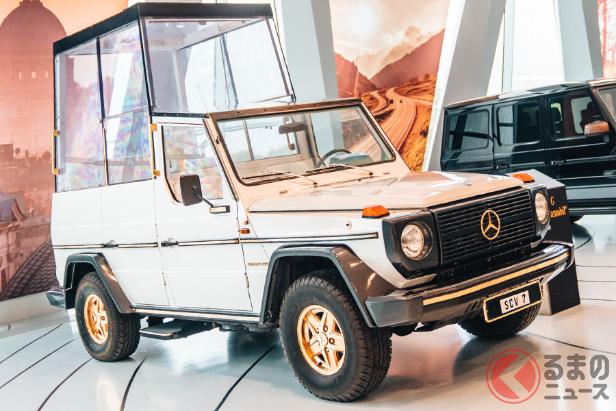 1980年にローマ教皇ヨハネ・パウロ2世のドイツ訪問の際に製作された特別車両