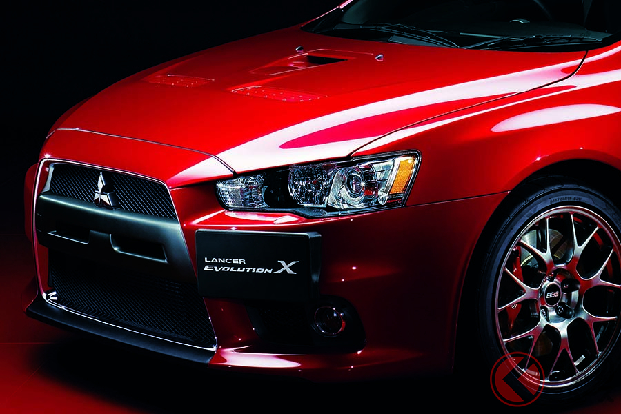 2008年10月に登場した三菱「ランサーエボリューションX」 09型