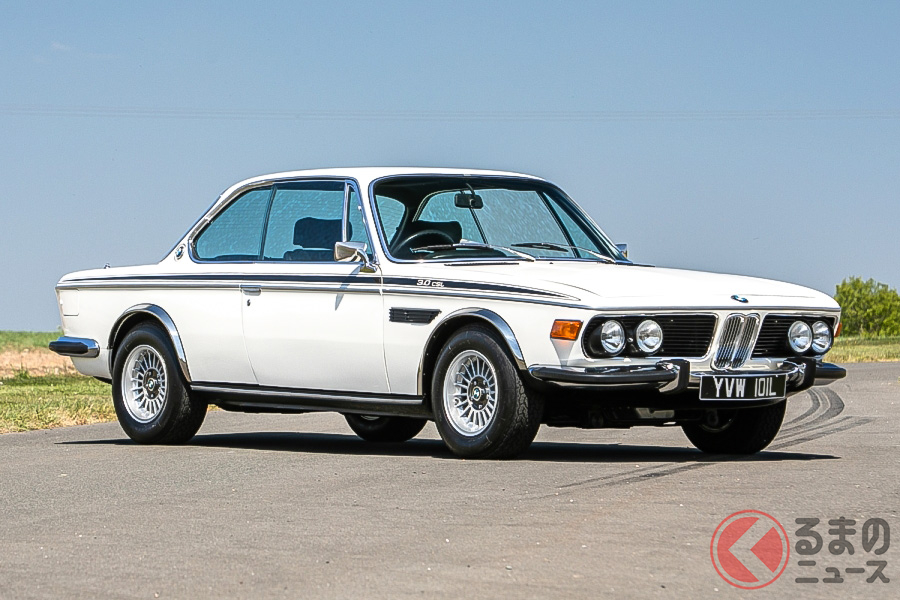 ジェイ・ケイが所有していた1972年型BMW 3.0 CSL。希望落札価格には届かなかった(C)SILVERSTONE AUCTIONS