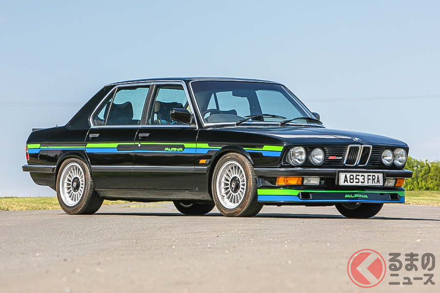 1983年型BMWアルピナB9-3.5は、約517万円で落札された(C)SILVERSTONE AUCTIONS