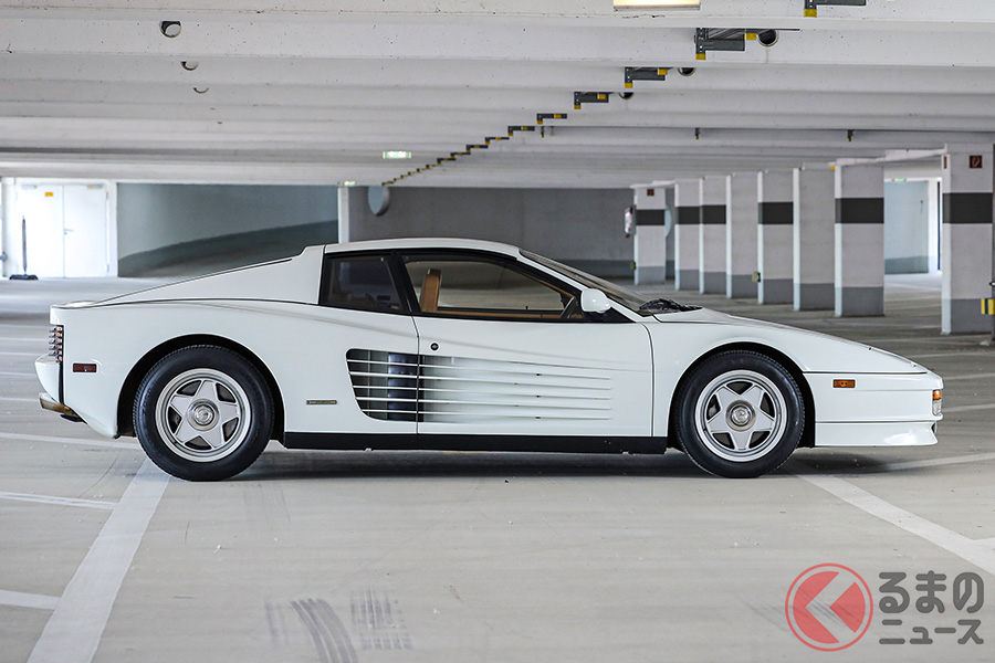フェラーリ「テスタロッサ」（1987年製）は、予想落札価格6万ユーロから9万ユーロを上回る11万ユーロで落札された（C）2020 Courtesy of RM Sotheby's