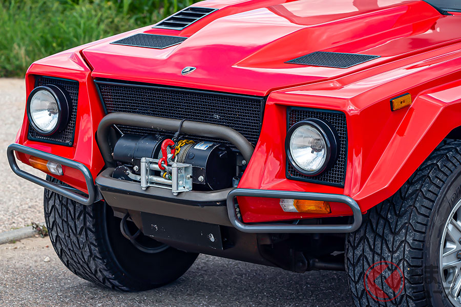 ウインチも装備され、悪路での走破性の高さが伝わってくる(C)2020 Courtesy of RM Sotheby's