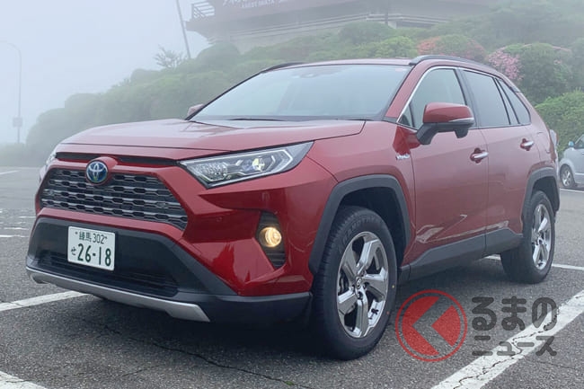 トヨタ新型RAV4の燃費は？ ハイブリッドの実力を試す  くるまのニュース