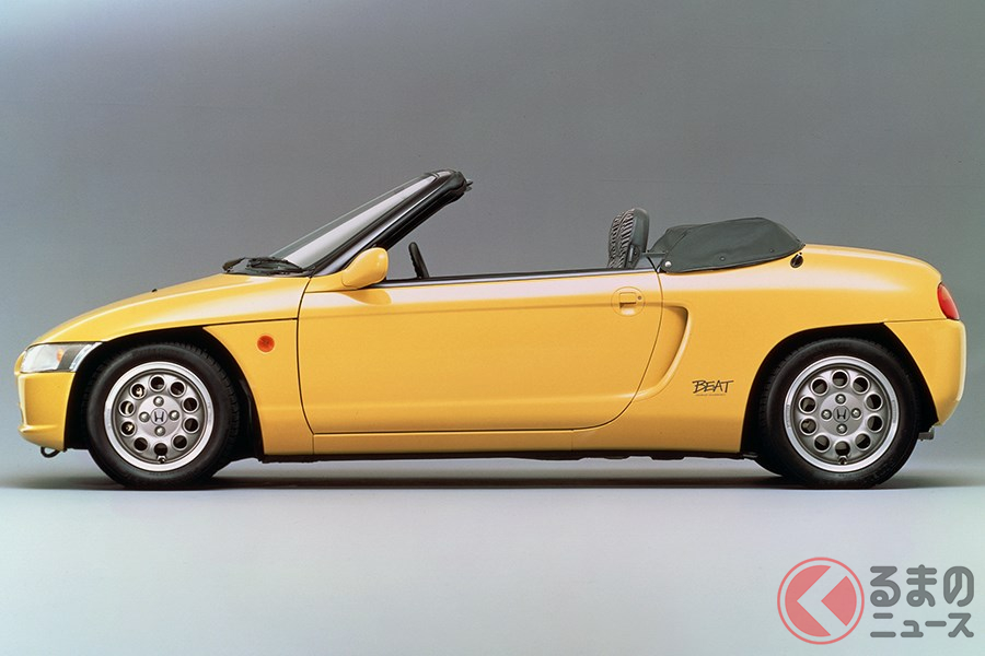 誕生から30年近く経っても色褪せない魅力がある「ビート」のフォルム