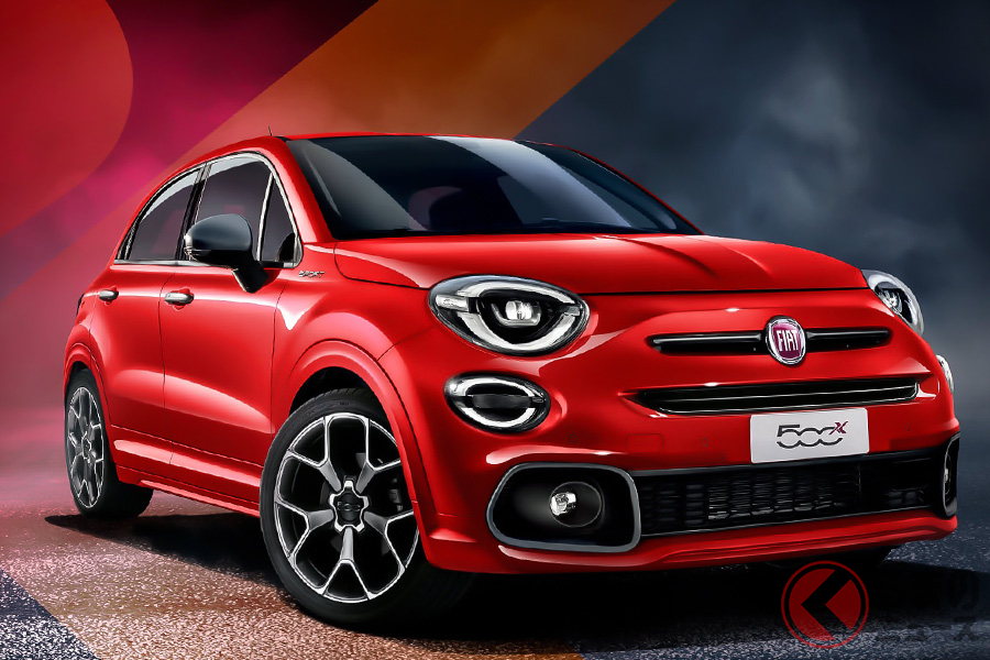 フィアット「500X」に、スポーティなデザインや走りを特徴とする新グレード「500X Sport(スポーツ)」がラインナップ
