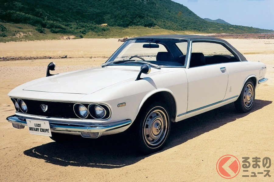 美しいフォルムのロータリーFF車「ルーチェ ロータリークーペ」