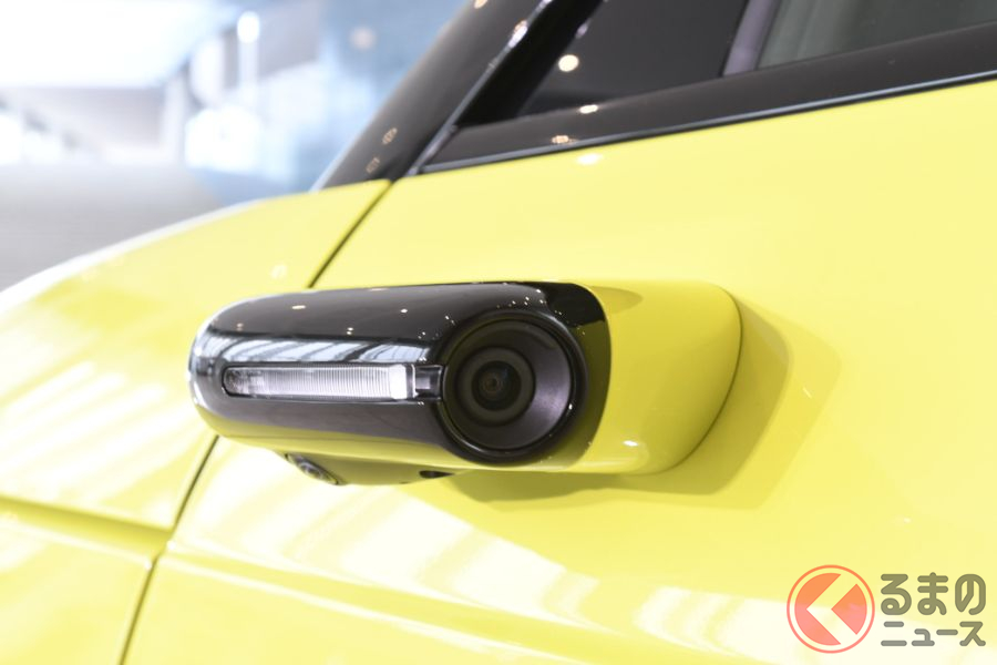ホンダ「ホンダe」のデジタルミラー