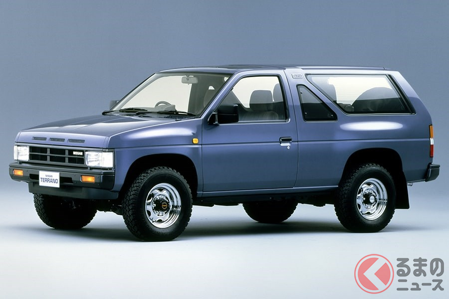 直線基調のフォルムながら秀逸なデザインが好評だった初代「テラノ」