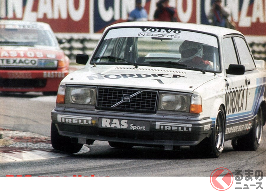 無骨なフォルムから想像できない速さをみせた「240ターボエボリューション」