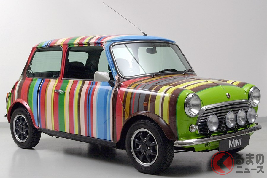 ポールスミスの手によってポップに仕上がった「ミニ ポールスミス」