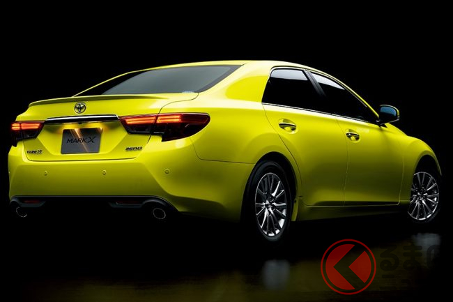 ピンク「クラウン」&イエロー「マークX」 純正なのにヤバすぎる色の車