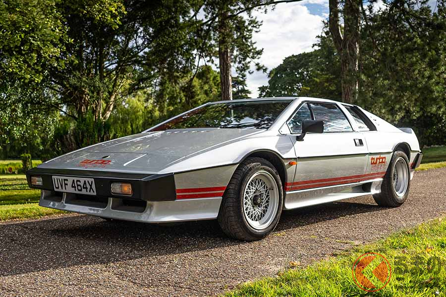 ロータスの創設者であるコーリン・チャップマンが最後の「カンパニーカー」として愛用したヒストリーを持つ「ターボ・エスプリ」