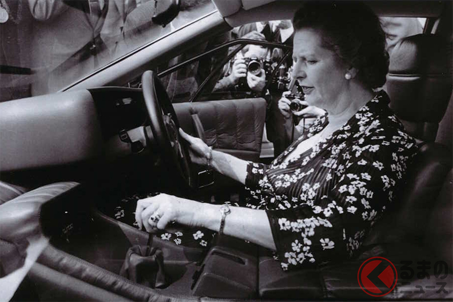 マーガレット・サッチャー元首相が、自ら運転したというヒストリーを持つ「ターボ・エスプリ」