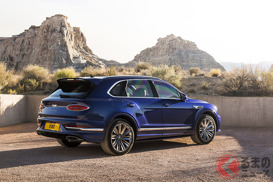 ベントレー「ベンテイガ・スピード」は、ラグジュアリーSUVのベンチマーク的存在である