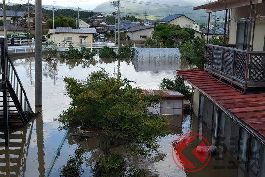 台風被害のイメージ