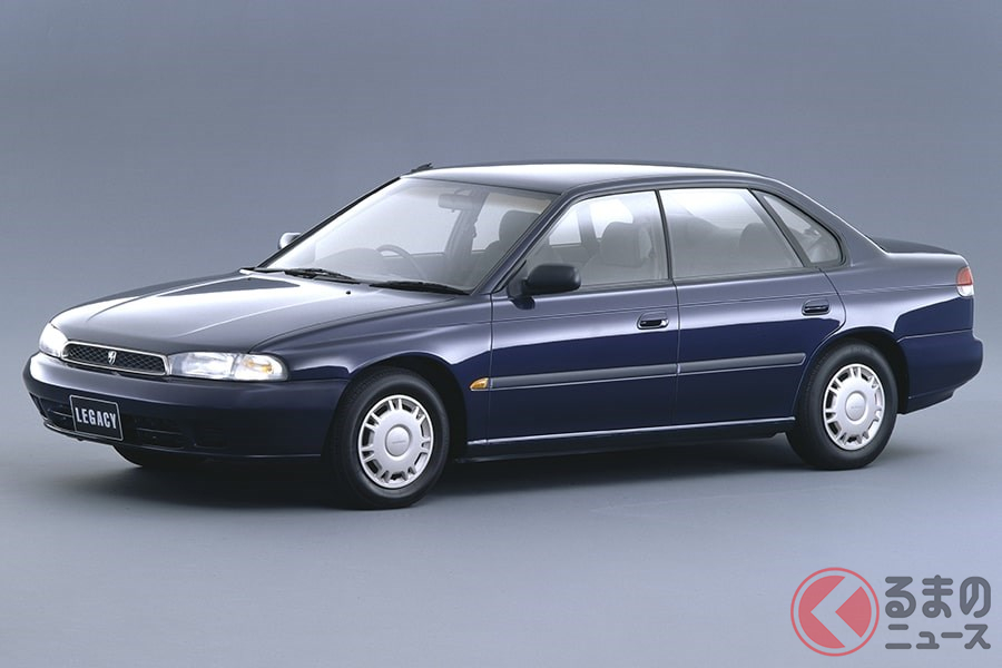 2リッターエンジンで初めて280馬力に到達した2代目「レガシィ」(画像は自然吸気モデル)