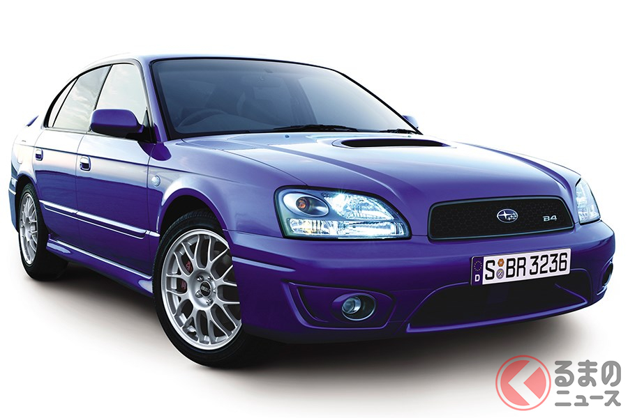 最後の「ボクサーサウンド」モデルとなった3代目「レガシィ」