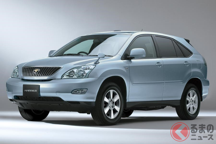 「プリウス」以外でTHS-IIが搭載された2代目「ハリアー」(画像はガソリン車)