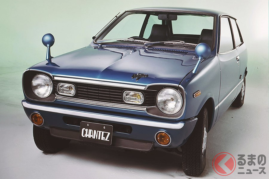 残念ながら軽自動車初のロータリーエンジン搭載車になれなかった「シャンテ」