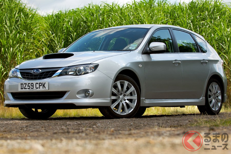 国内では販売されなかったディーゼルエンジン搭載車の「インプレッサ 2.0D RC/RX」